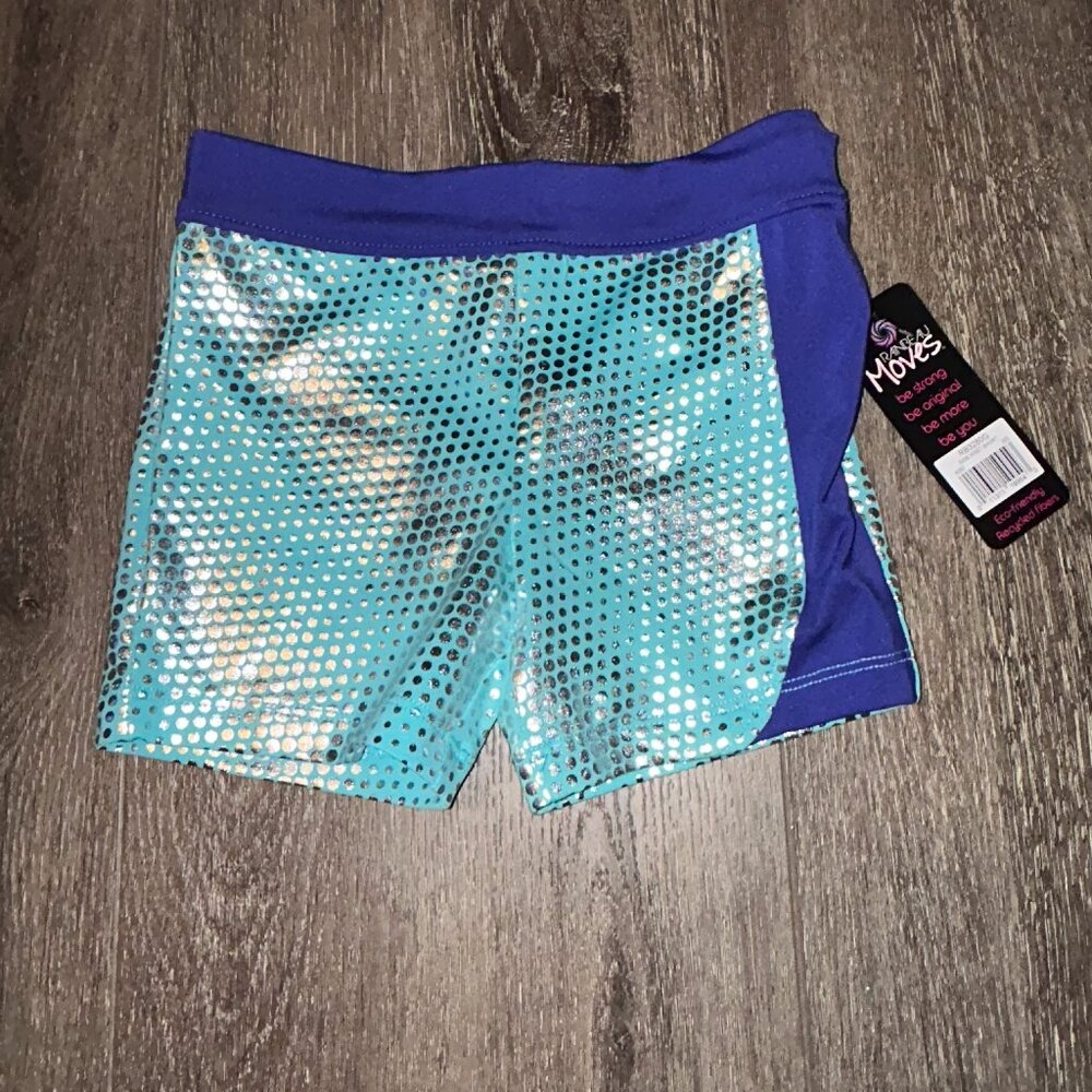 Rainbeau Side Inset Short Shorts Youth Girls Size XS BRAND NEW NWT